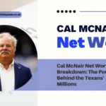 Cal McNair Net Worth in a formal suit representing the Houston Texans and his role as a prominent NFL team owner.