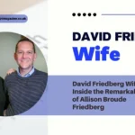 David Friedberg Wife With Allison Broude Friedberg, smiling together in a professional setting.