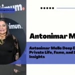 Antonimar Mello performing on stage, captivating the audience with his dynamic presence and signature musical style.