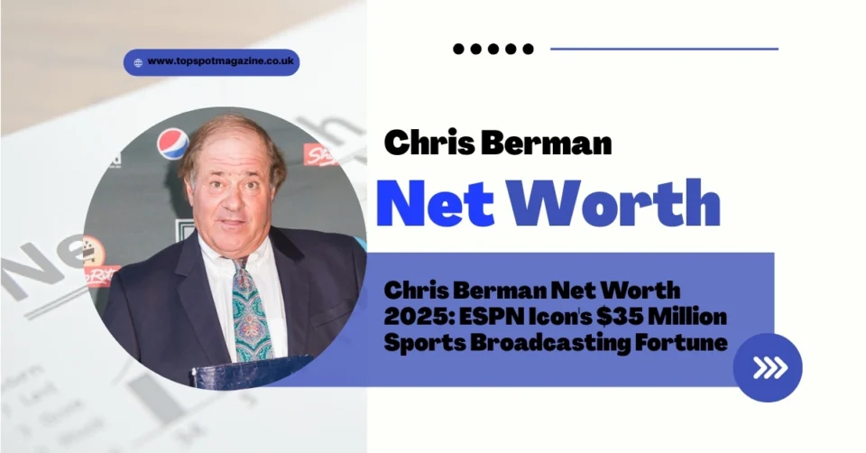 Chris Berman Net Worth 2025: Portrait of ESPN sportscaster Chris Berman highlighting his $40 million net worth and legendary broadcasting career.