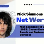 Nick Simmons Net Worth article banner highlighting his 2025 financial profile, career earnings, and business ventures.