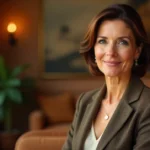 Dorothée Lepère interior design workspace showing elegant Parisian style with design sketches and luxury materials