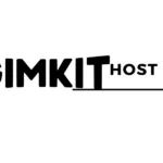 Teacher using Gimkit host dashboard to run classroom learning game on laptop