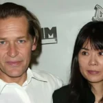 Atsuko Remar with husband James Remar at private family event