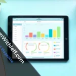 DreamWithJeff.com goal tracking dashboard on tablet with journal and planning tools on desk