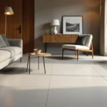 Sodiceram tiles installed in modern home interior showing Italian ceramic flooring with matte finish