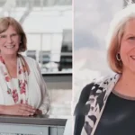 Portrait of Virginia Marie Carter smiling confidently in a bright setting.