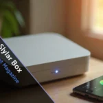 Modern Slylar Box with smart sensors, climate control, and sleek design for protecting electronics, documents, and collectibles.