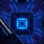 Wehidomcid97 digital code glowing in cyberspace showing unique identifier visualization for web systems and tracking