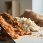 Woolrec recycled wool fibers texture showing sustainable textile waste transformation process