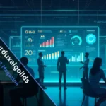 Dashboard showing Wurduxalgoilds AI system managing workflows, analytics, and automation for businesses.