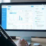 YourAssistantLive.com platform dashboard showing task management, calendar scheduling, and email organization tools on computer screen