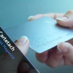 Cartetach smart card showing contactless use for payments, office access, and transit, replacing multiple plastic cards with one device.