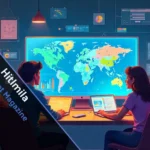 Dashboard showing analytics and AI tools on hitlmila, helping creators and businesses optimize content.