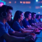 multiplayer event thehakevent online gaming tournament with players competing in fps moba and battle royale games