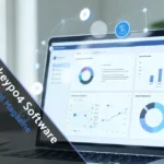 Zenvekeypo4 Software dashboard interface showing unified data visualization and connected app integrations
