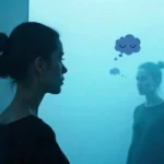 Jememôtre self-reflection concept illustration showing person practicing intentional self-awareness and personal measurement