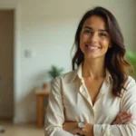 Nadeshda Ponce professional portrait showing career transition from corporate analytics to wellness entrepreneurship