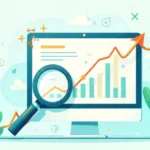 Unique keyword SEO strategy visualization showing search ranking data and zero competition keyword analysis dashboard