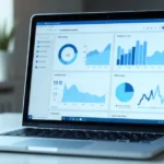 Wincompanion dashboard showing Windows optimization tools with performance metrics and system monitoring features displayed