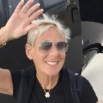 Roberta Raffel with Marcus Lemonis at private event