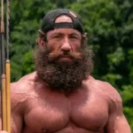 Who Is Liver King Brian Johnson eating raw liver, promoting ancestral living before the steroid controversy was revealed.