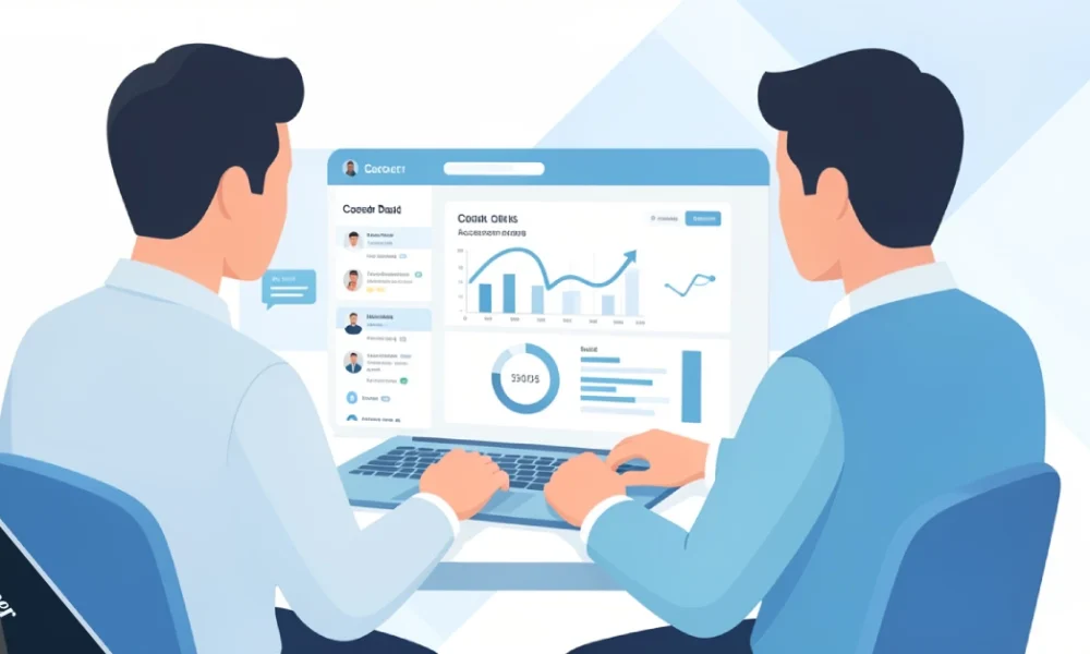 92Career platform dashboard showing job listings, career assessments, and mentorship tools for job seekers