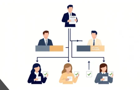 AHGRL hybrid governance and resource logic decision flow diagram for teams in 2026
