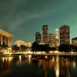 Axurbain property investment showcase featuring contemporary apartments, mixed-use development, and high-value real estate locations.