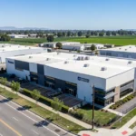 Exterior view of Commercial Property 929 Garden Hwy, a flexible industrial space located along Garden Highway in Yuba City, California.