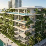 Sunset Harbour Miami wellness real estate investment by EOS Wellness Real Estate Miami LLC at 1771 West Avenue waterfront location.