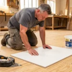 Install VCT on wood subfloor step-by-step guide with tools and plywood underlayment
