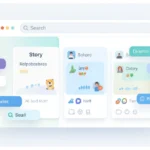 Literotica tags system showing story labels and search filters on a content browsing screen