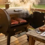 Masterbuilt Electric Smoker Manual OOP1 Manual guide showing assembly setup wood chips and temperature control for BBQ.