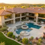 Not Enough Nelsons house address location in St. George Utah featuring their mansion with pool and spacious backyard.