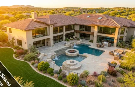 Not Enough Nelsons house address location in St. George Utah featuring their mansion with pool and spacious backyard.