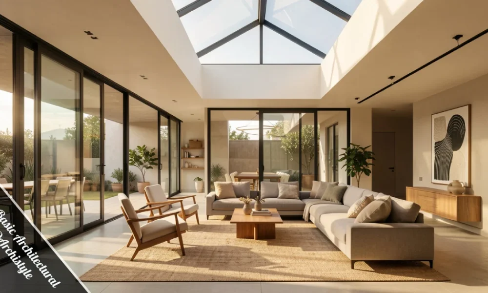 What is basic architectural style KDArchistyle – warm, minimal interior with bamboo, greenery & smart design.