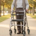Ambutasco hybrid mobility aid to walk independently outdoors