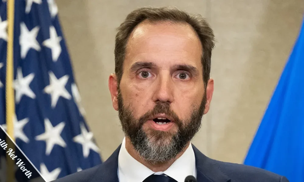 Jack Smith former U.S. Special Counsel and federal prosecutor known for his net worth built through public service