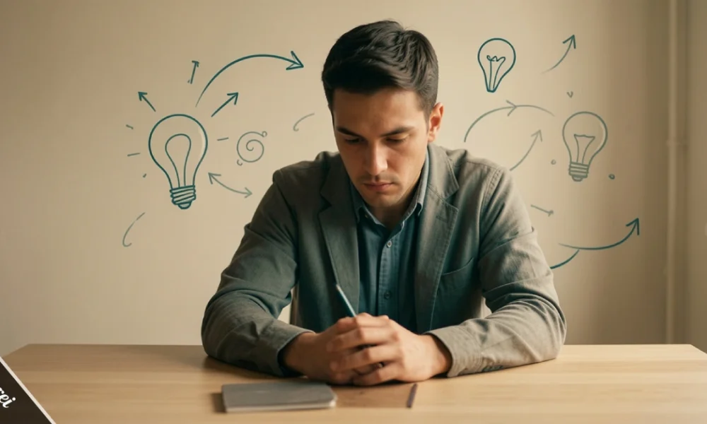 Leonaarei concept showing intentional thinking, creative innovation, and purposeful business mindset