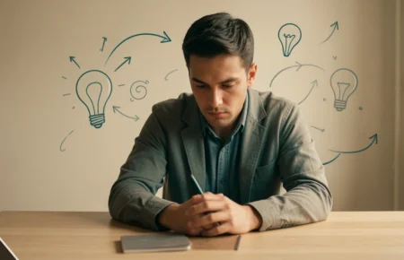 Leonaarei concept showing intentional thinking, creative innovation, and purposeful business mindset