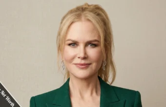 Portrait of actress Nicole Kidman, whose career and wealth have led to a high Nicole Kidman net worth.