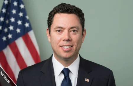 Jason Chaffetz Net Worth photo showing former congressman in a suit