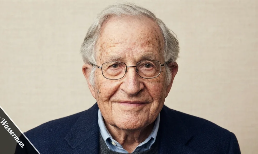 Valeria Wasserman, Noam Chomsky's wife, speaking publicly about the Epstein files